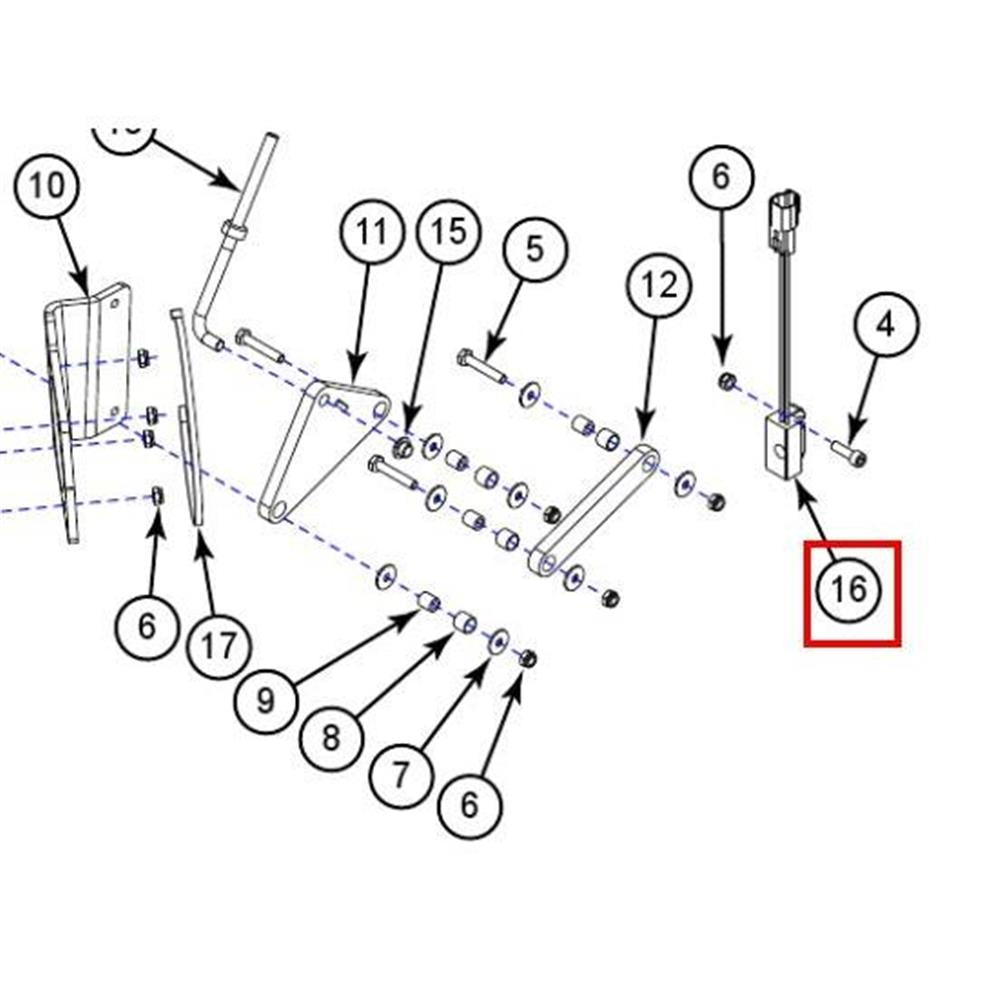 Nilfisk Original 56116784 Sensor-Nähe Ersatzteil