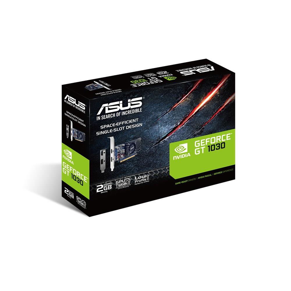 ASUS GT1030-2G-BRK NVIDIA GeForce GT 1030 Low Profile Gaming Grafikkarte 2 GB GDDR5