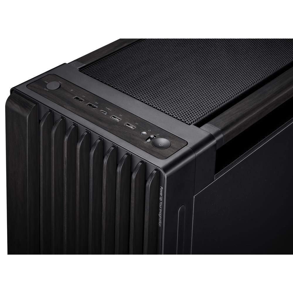 ASUS ProArt PA602 Wood Edition Metal Panel E ATX PC Gehäuse mit 420 mm Radiator