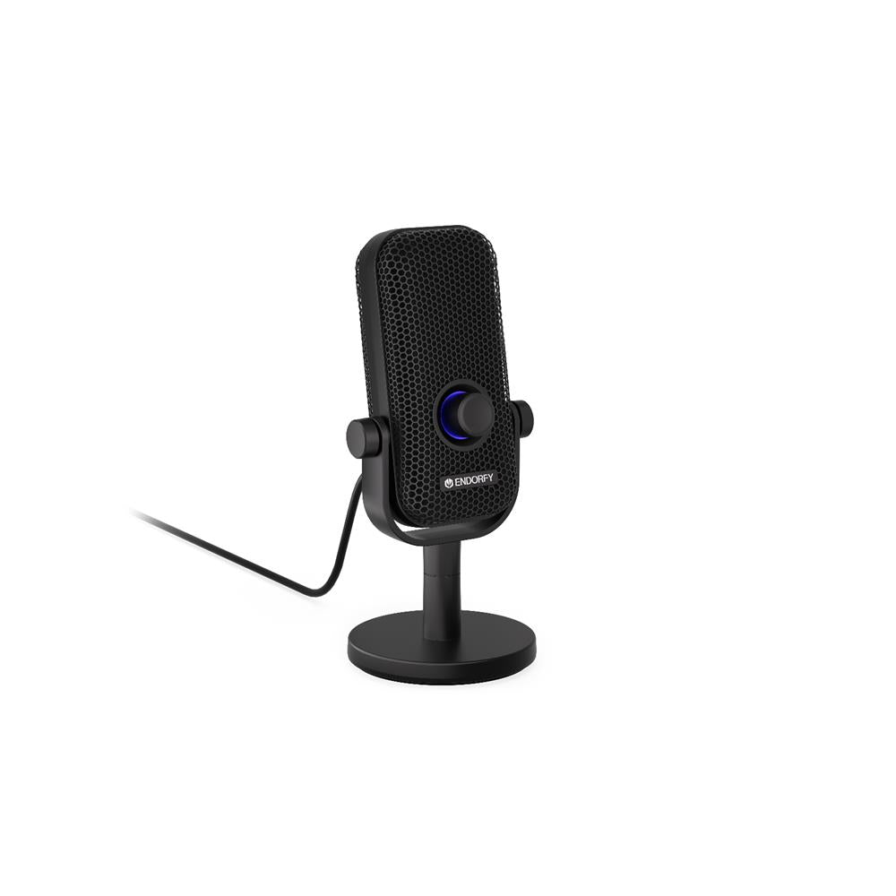 ENDORFY Solum Voice S USB Mikrofon Schwarz mit RGB und Mute Button