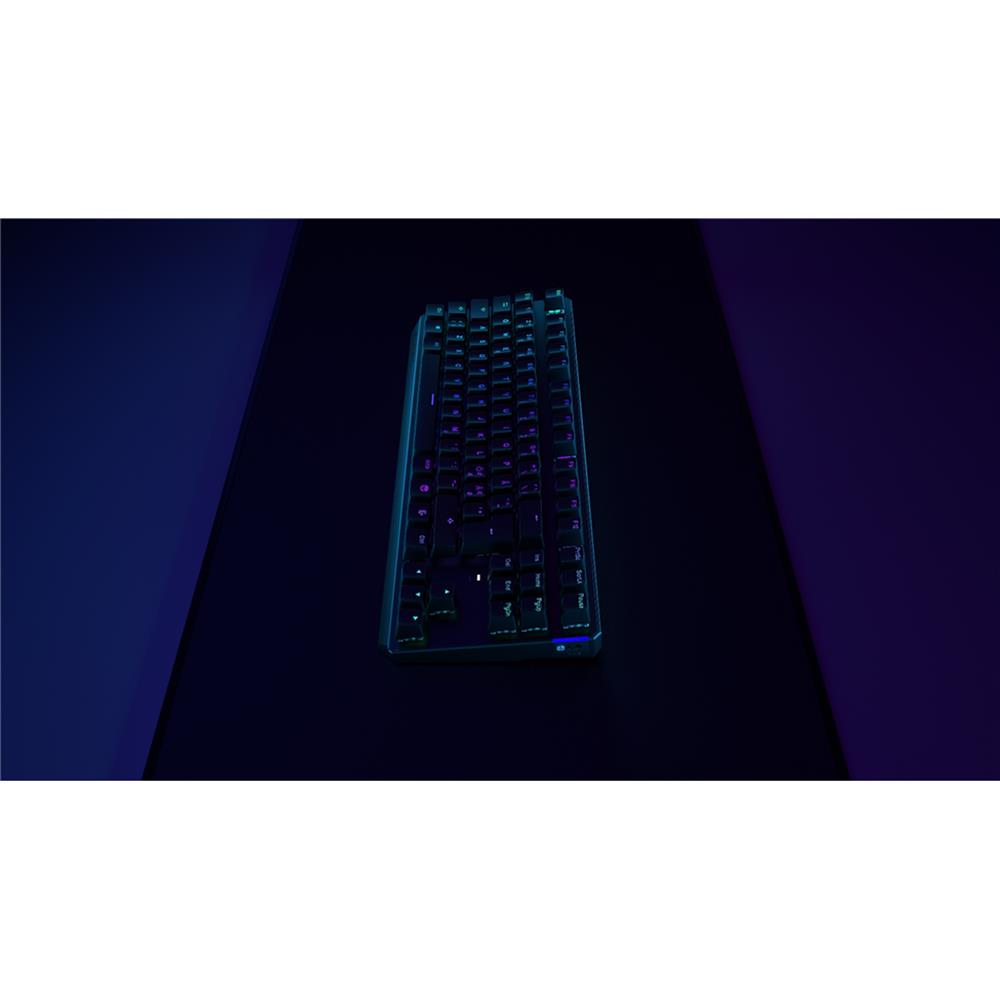ENDORFY Thock TKL Wireless NO Brown, Gaming Tastatur, ARGB, Bluetooth, schwarz