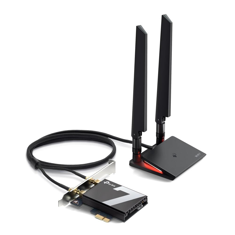 TP-Link Archer TBE550E BE9300 WiFi 7 PCIe Adapter Bluetooth 5.4 Tri Band