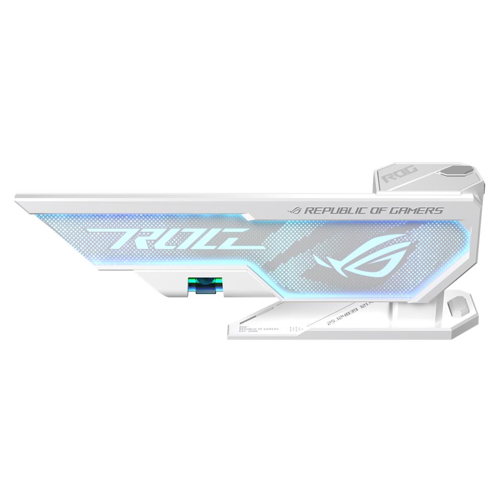ASUS ROG Herculx Grafikkartenhalter White mit ARGB und Aura Sync