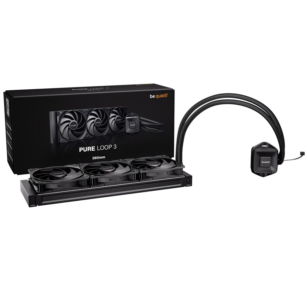be quiet! Pure Loop 3 360 mm All-in-One-Wasserkühlung für übertaktete AMD/Intel-Systeme
