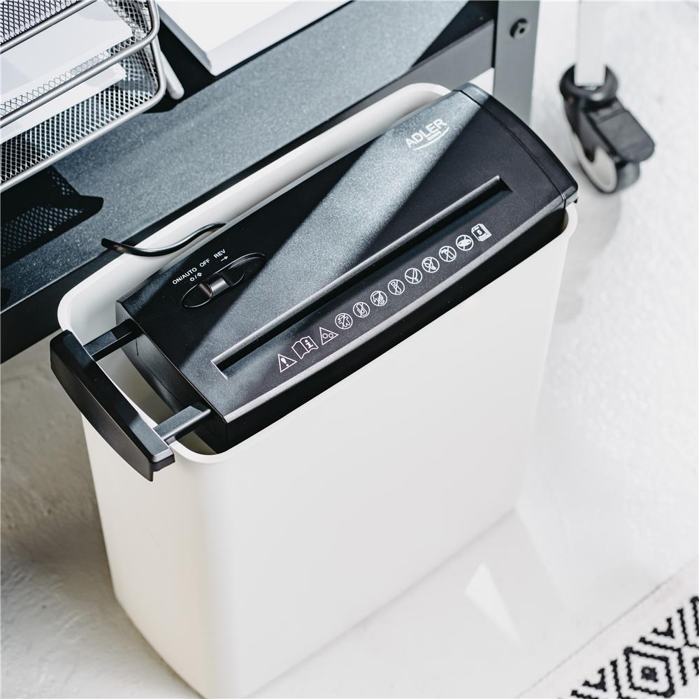 Adler AD 1040 Aktenvernichter-Aufsatz – Flexibel & kompakt für Zuhause und Büro