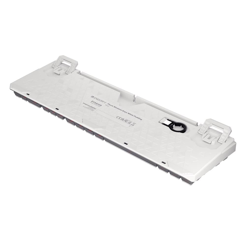 ENDORFY Thock Wireless Onyx White Tastatur mit Kailh Box Red US Layout ARGB