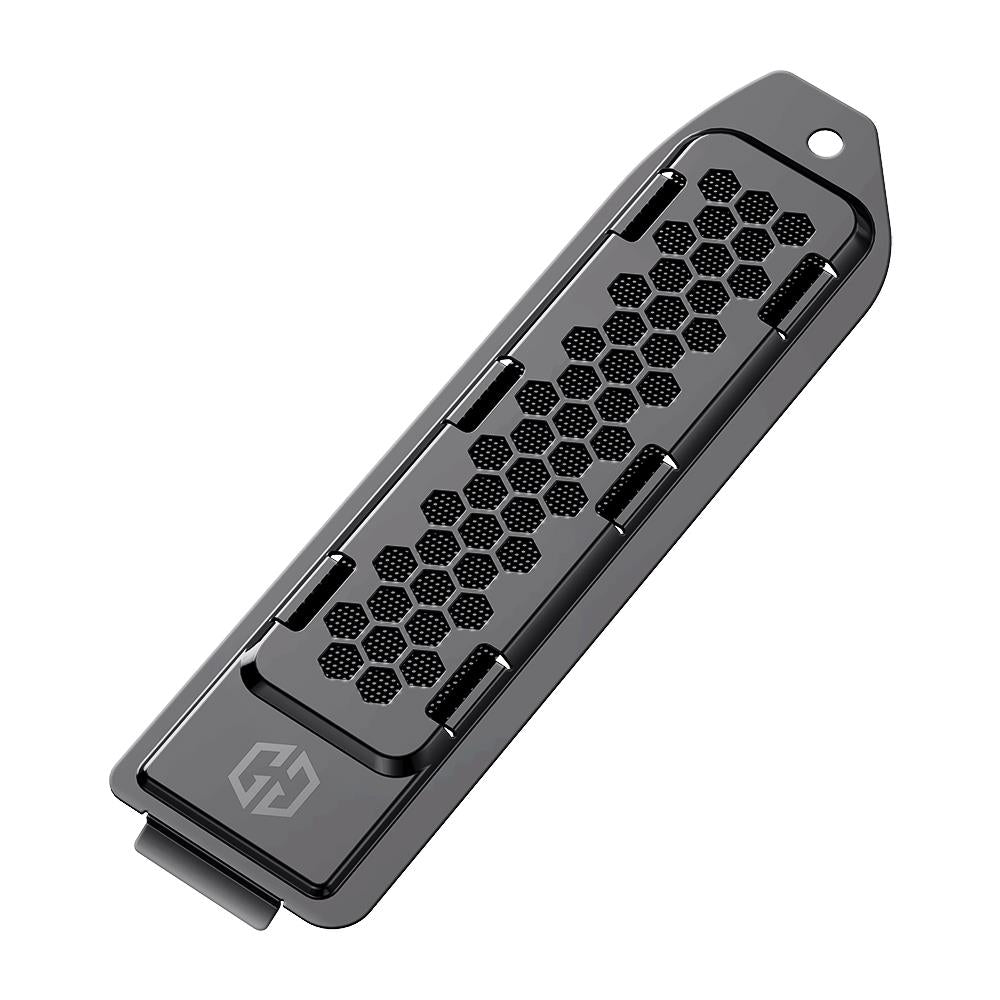 GRAUGEAR Wärmeableitungsabdeckung aus Metall für PS5 M.2 SSD Slot Schwarz