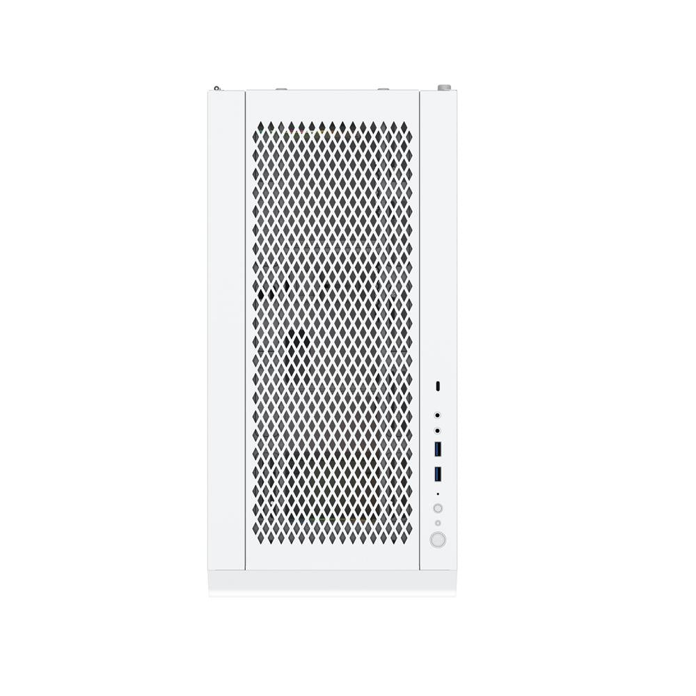 Silentware Air 100 White – Midi Tower mit Mesh-Front, Glas-Seitenfenster & 4 A-RGB Lüftern