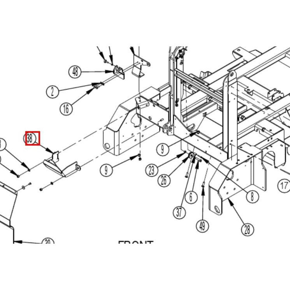 Nilfisk Original 56510125 Schutzbehälter Ersatzteil