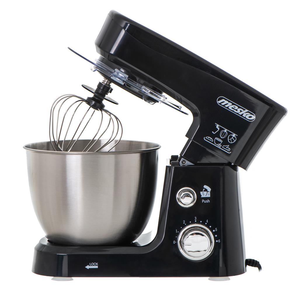 Mesko MS 4217 Küchenmaschine 1200 Watt 3,5 Liter Schwarz