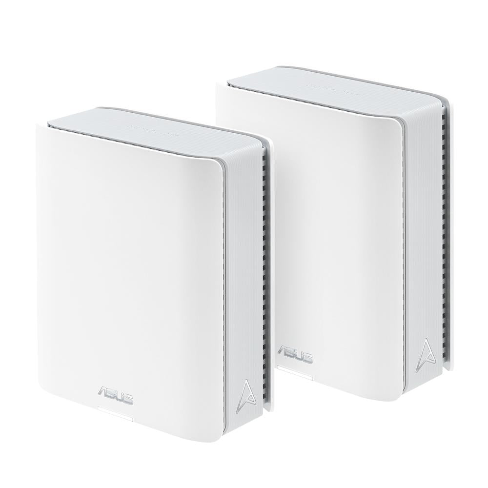 ASUS ZenWiFi BT10 Tri‑Band WiFi 7 Mesh Router 2er Set mit 6 GHz, 18 Gbit/s und 10G Ports