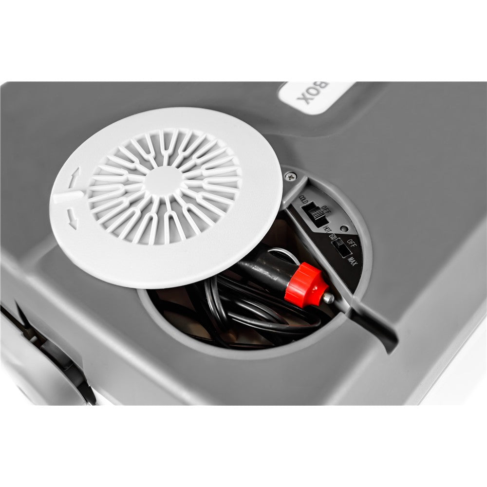 Camry CR 8082 Elektrische Kühlbox, 25 l, 12V/230V, Kühl- und Warmhaltefunktion, tragbar für Camping und Auto