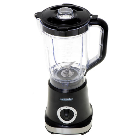 Mesko MS 4079b Standmixer Schwarz 1,8 Liter 1000W Mixer Smoothie Maker Edelstahl Messer Kunststoff