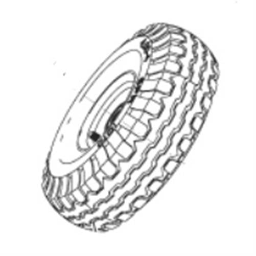 Nilfisk Original 146 0329 000 Antriebsrad vorne