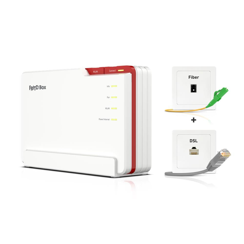 FRITZ!Box 5690 Pro – Kombi-Router für Glasfaser & DSL mit Wi-Fi 7 & Zigbee-Support