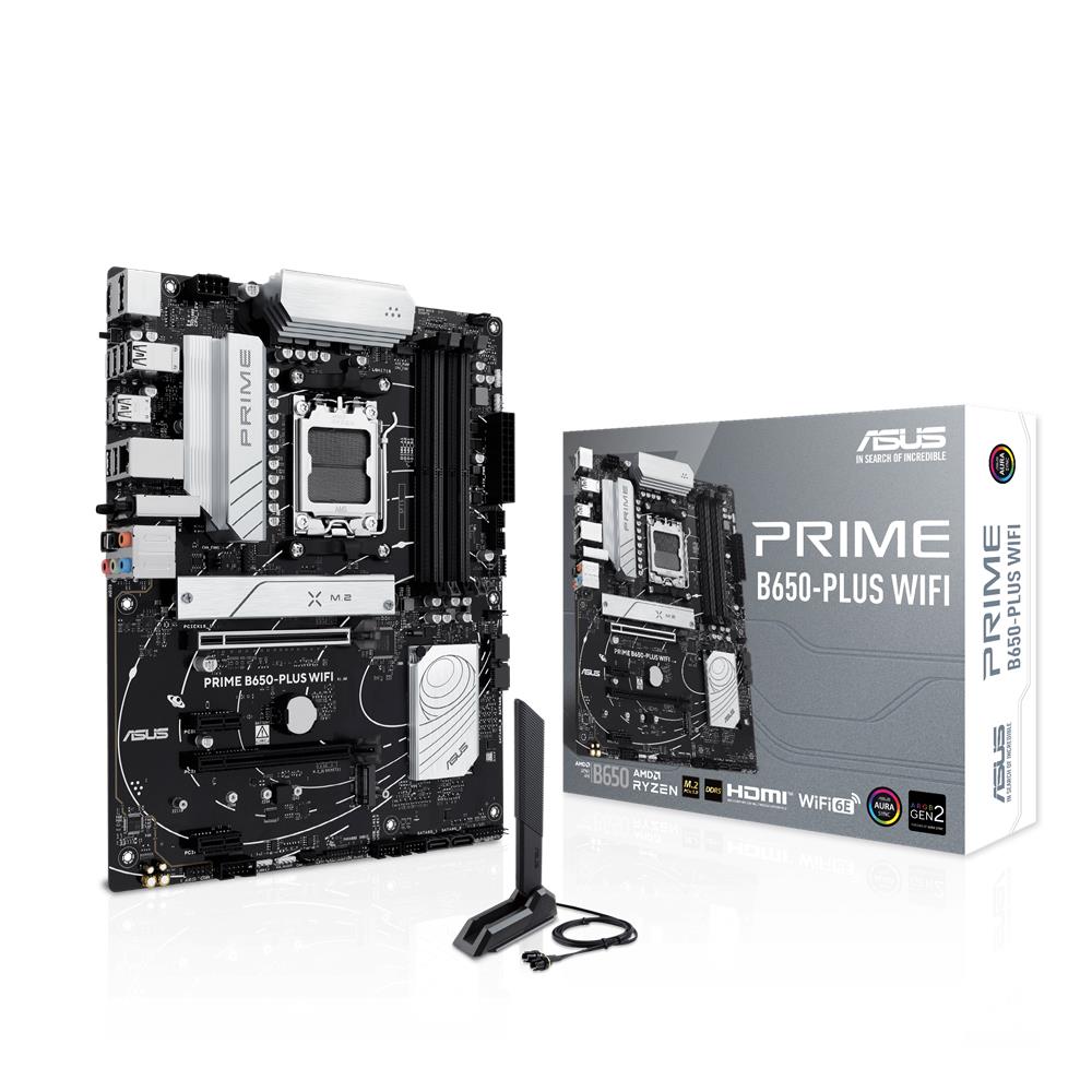 ASUS PRIME B650-PLUS WIFI Gaming Mainboard AM5 ATX DDR5 PCIe 5.0 M.2 WiFi 6E