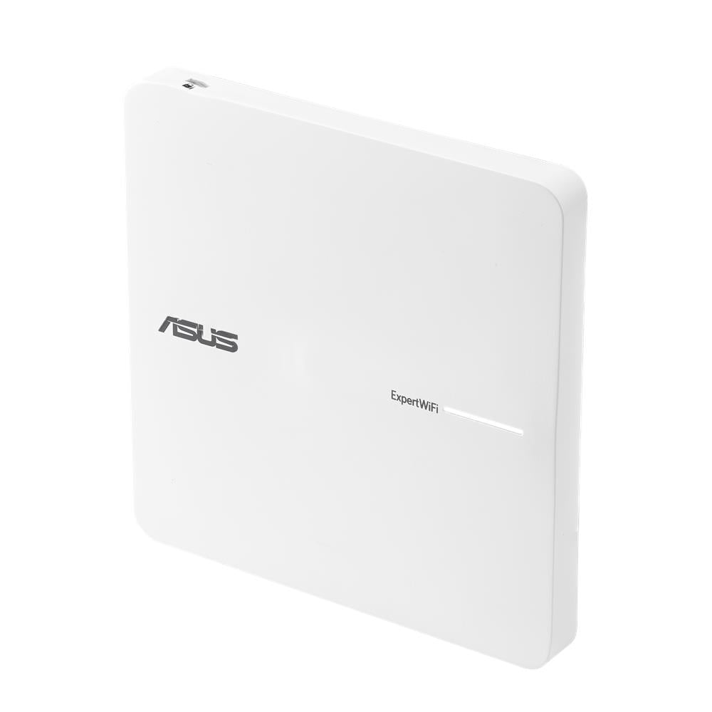ASUS ExpertWiFi EBA63 AX3000 Dual-Band WiFi 6 802.11ax PoE Access Point für bis zu 5 SSIDs und VLAN