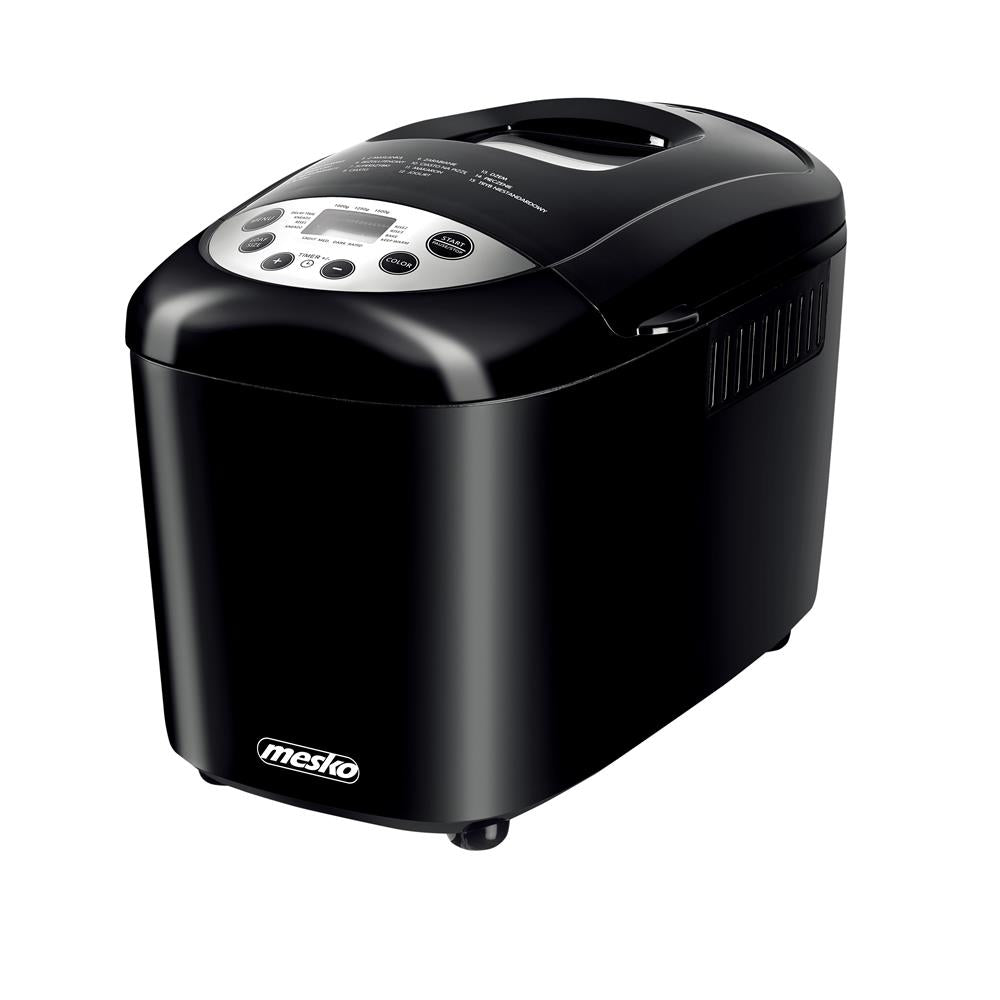 Mesko MS 6022 Brotbackautomat 15 Programme 750–1250 g Schwarz