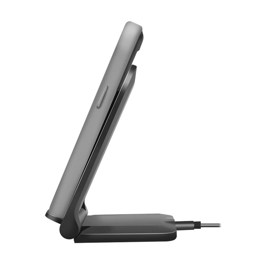 LogiLink Smartphone Ständer mit kabelloser Ladefunktion 15 W