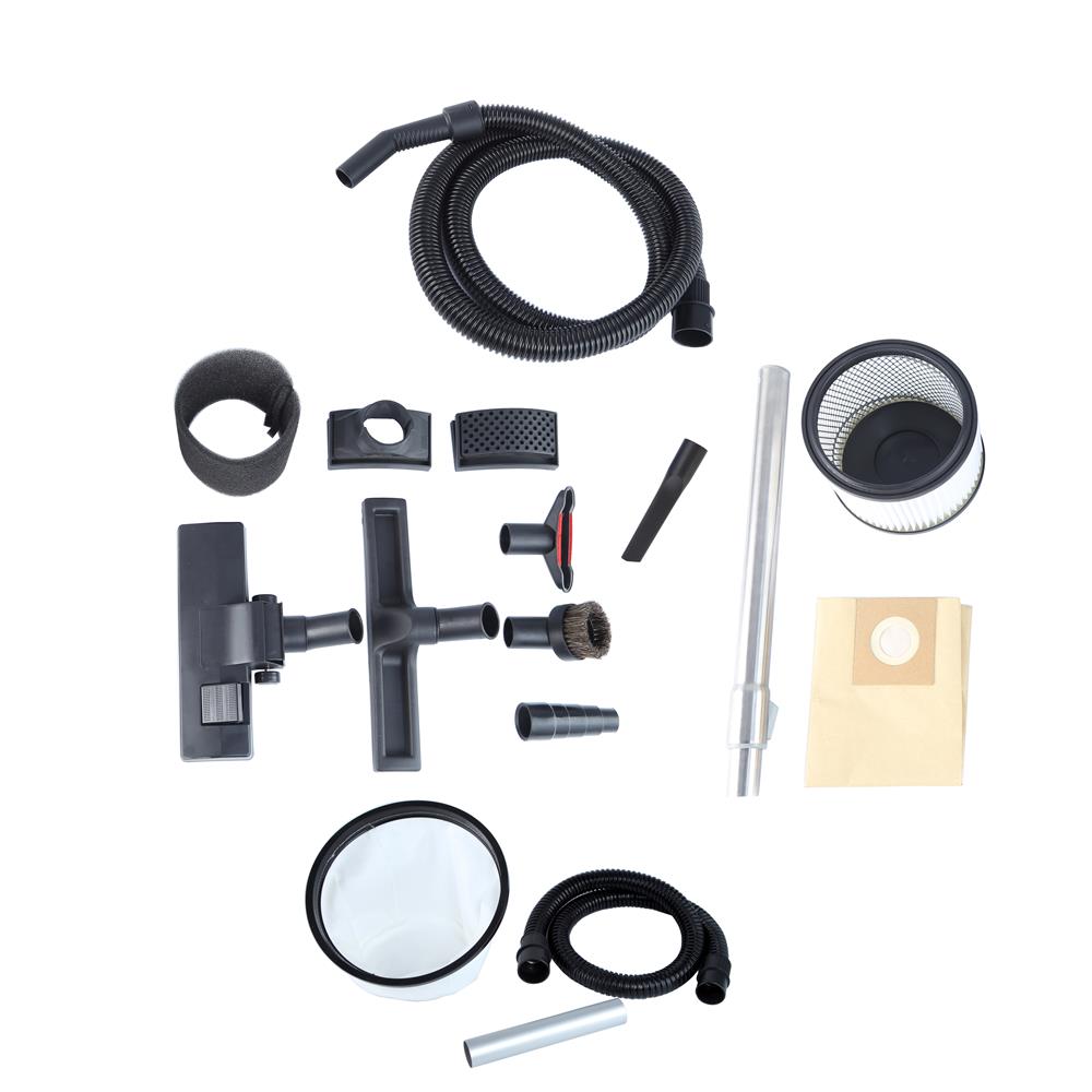 Camry CR 7045 Nass-/Trockensauger Werkzeugadapter HEPA Blasfunktion Steckdose Aschesauger Edelstahl