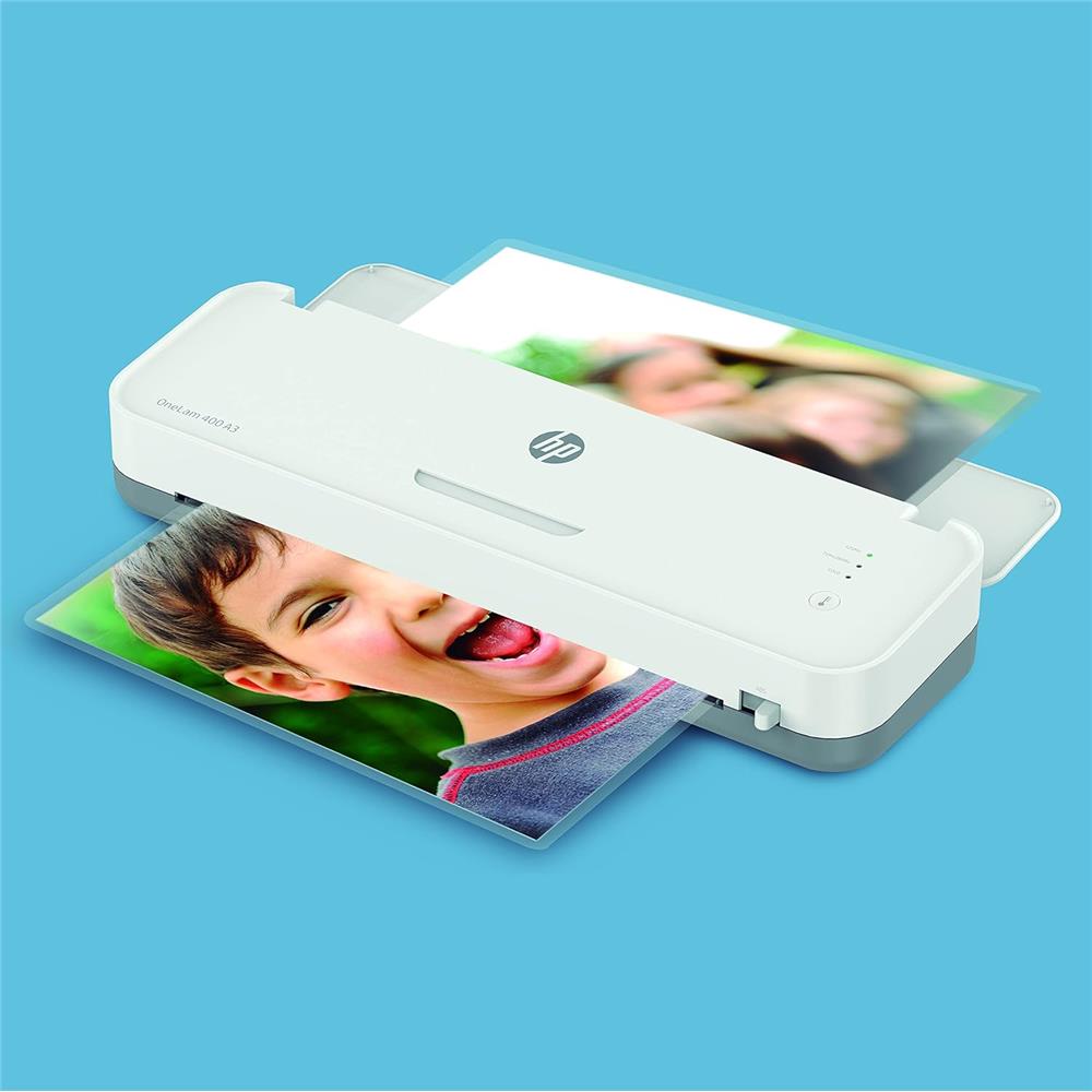 HP OneLam 400 A3 Laminiergerät Heiß und Kalt mit Zubehör