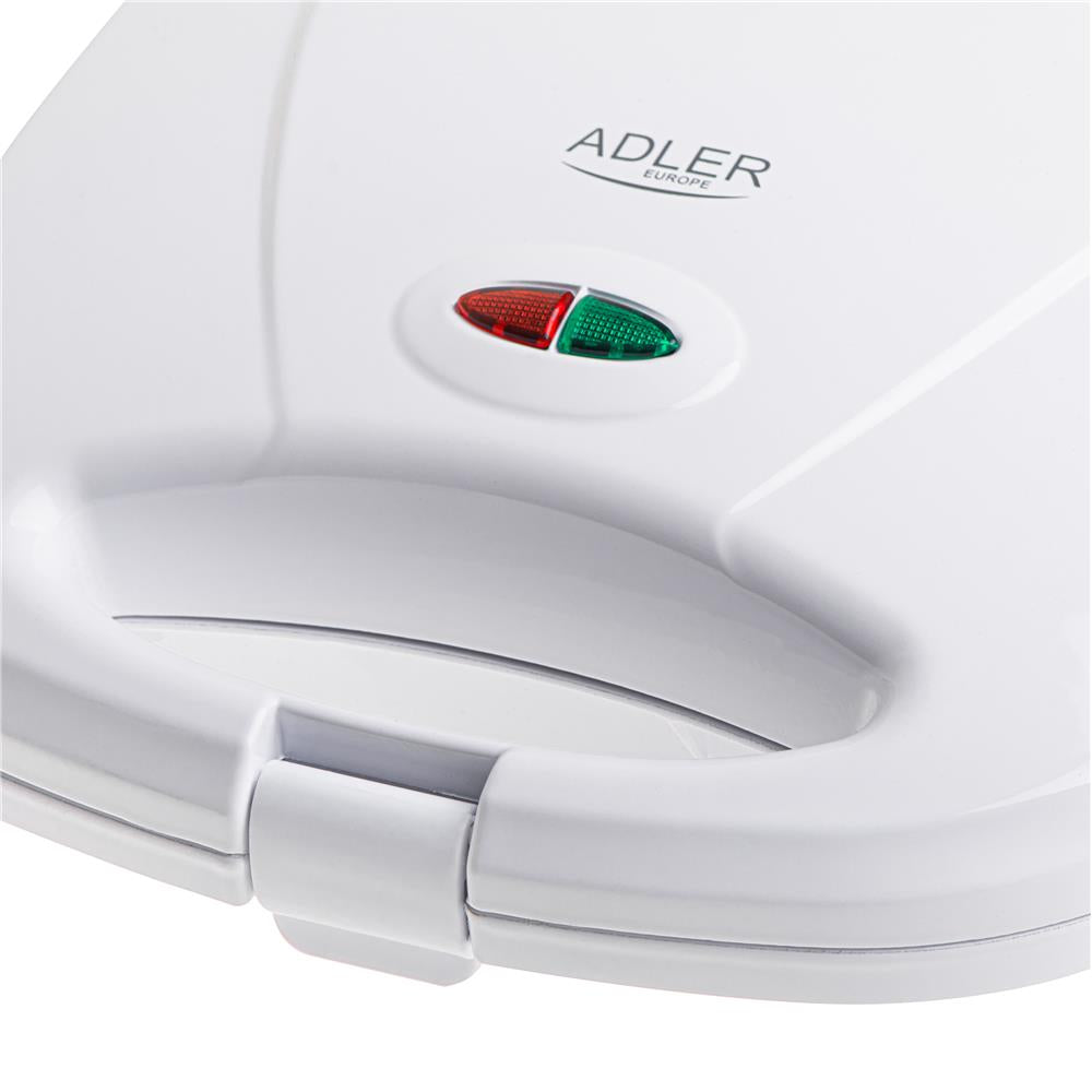 Adler AD 3072 Kompakter Elektrogrill mit antihaftbeschichteten Grillplatten