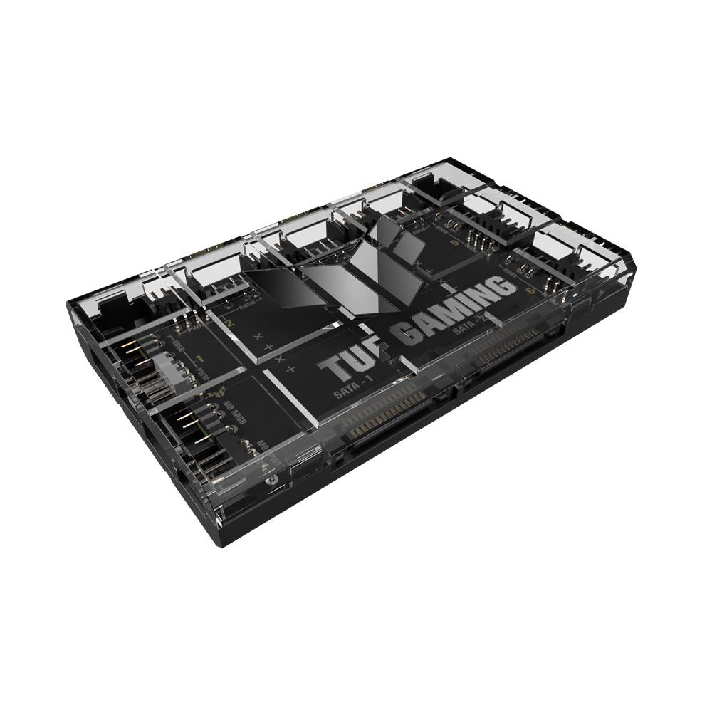 ASUS TUF Gaming ARGB PWM Lüfter Hub mit 6 Ports und magnetischer Befestigung