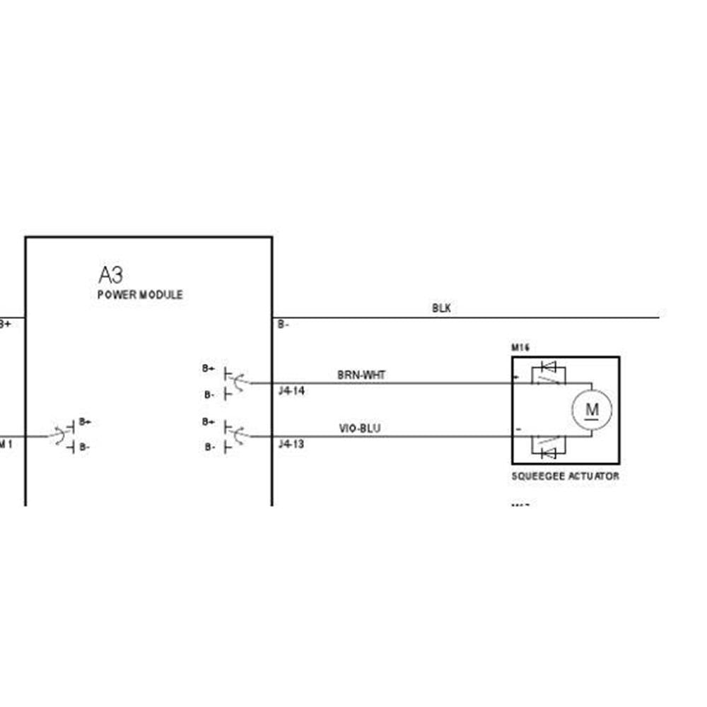 Nilfisk Original 56511259 Stellantrieb-LIN 36V-89mm Hub Ersatzteil