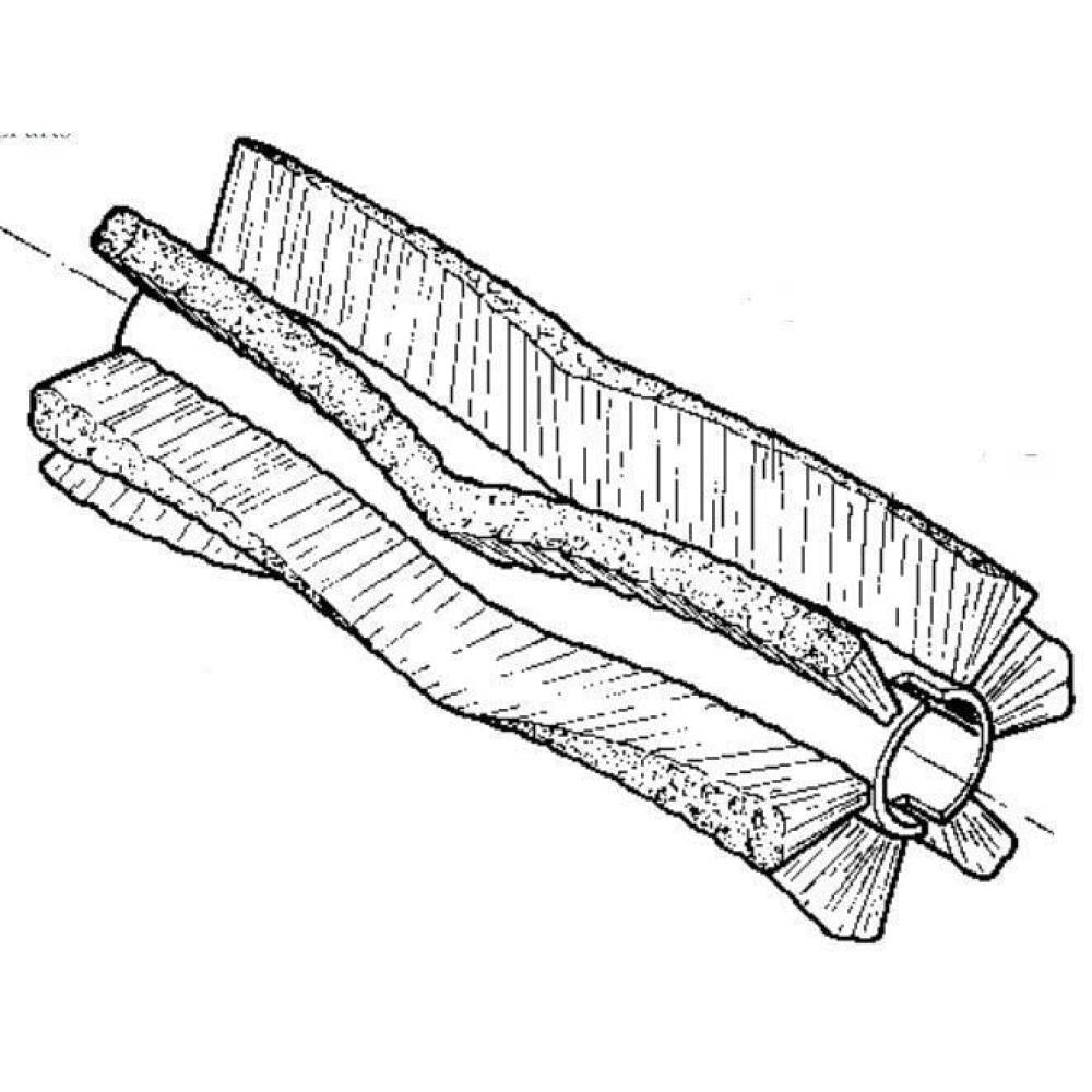 Nilfisk Original 146 3015 000 Kehrwalze PP 0,3