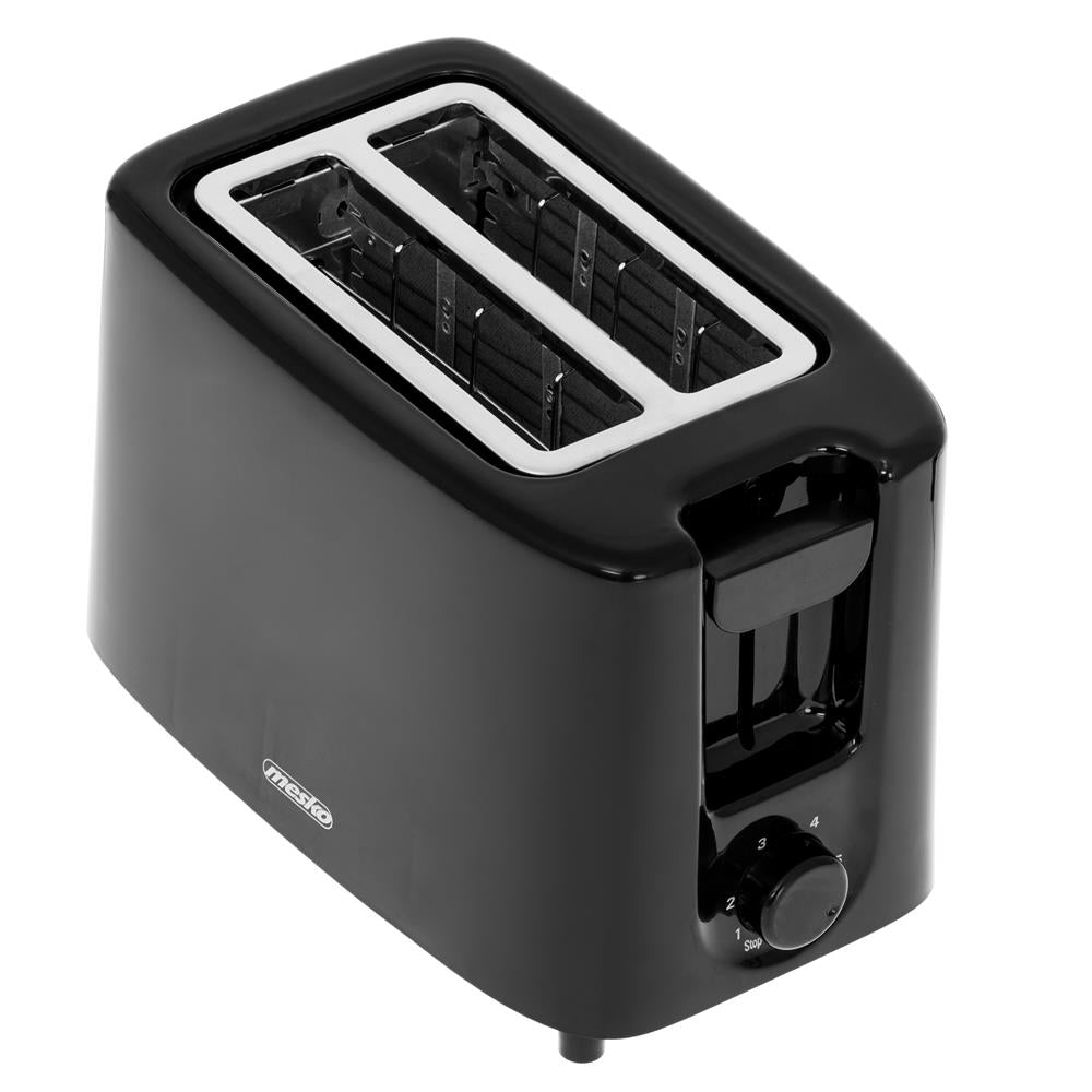 Mesko MS 3220 Toaster 2 Scheiben 900 Watt Schwarz