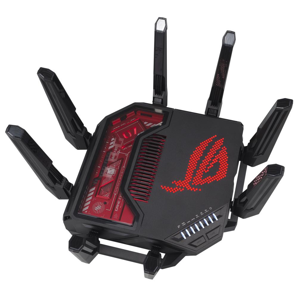 ASUS ROG Rapture GT‑BE19000 Tri‑Band WiFi 7 Gaming Router mit 10G Ports