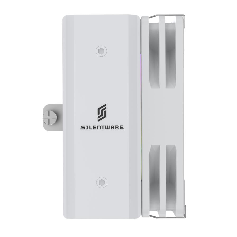 Silentware Bora White – CPU-Luftkühler, 5 Heatpipes, A-RGB, 215W TDP