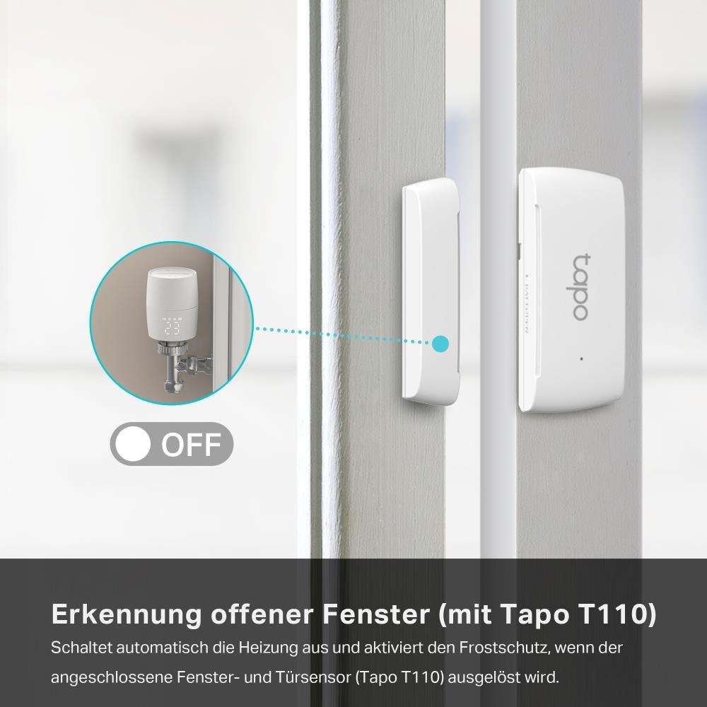 TP-Link Kasa KE100 KIT – Smartes Heizkörperthermostat-Starterkit mit Hub