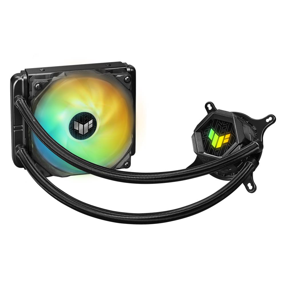 ASUS TUF Gaming LC 120 ARGB All-in-One CPU-Wasserkühlung adressierbarer 120mm ARGB-Radiatorlüfter