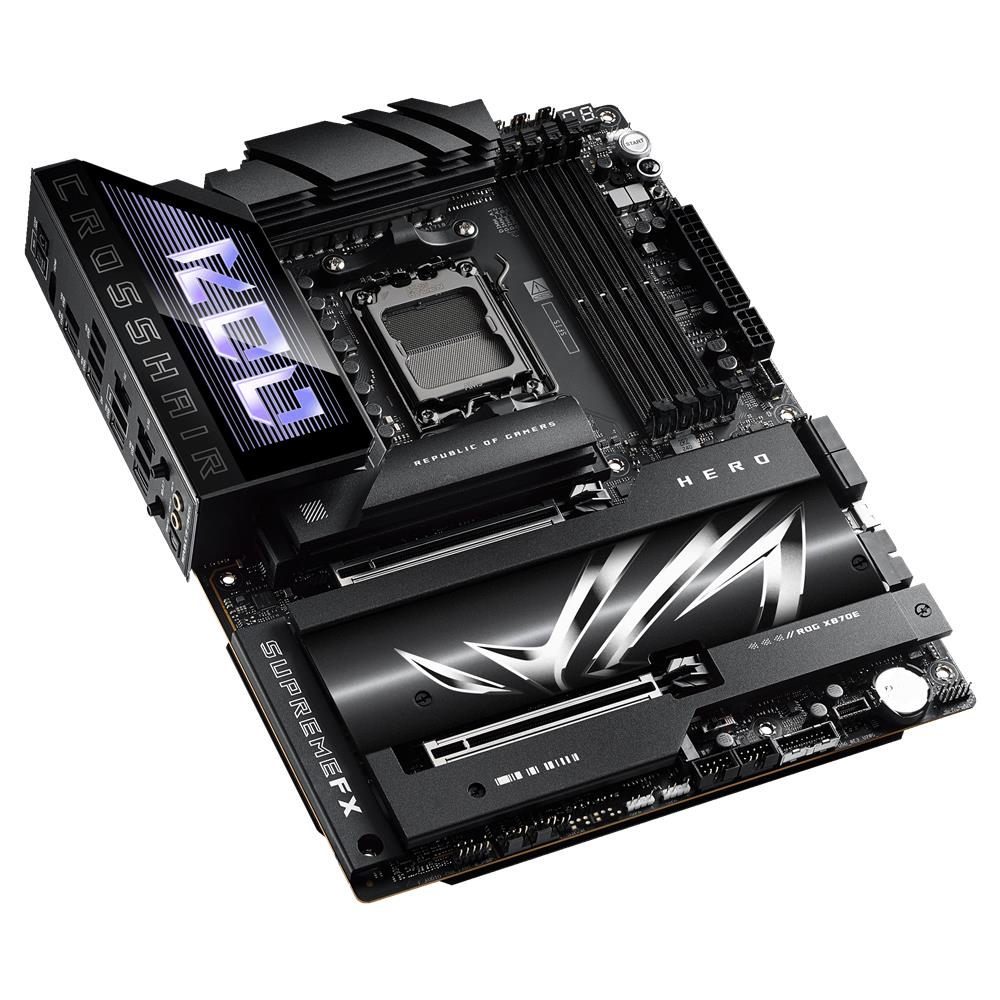 ASUS ROG CROSSHAIR X870E HERO Mainboard AM5 ATX DDR5 PCIe 5.0 Wi-Fi 7