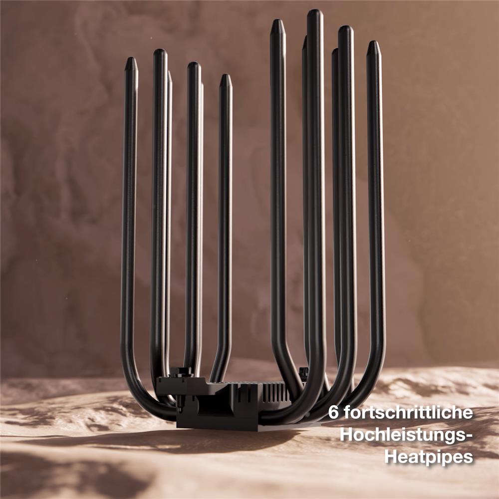 be quiet! Dark Rock 5 CPU Luftkühler mit Silent Wings 4 120mm PWM
