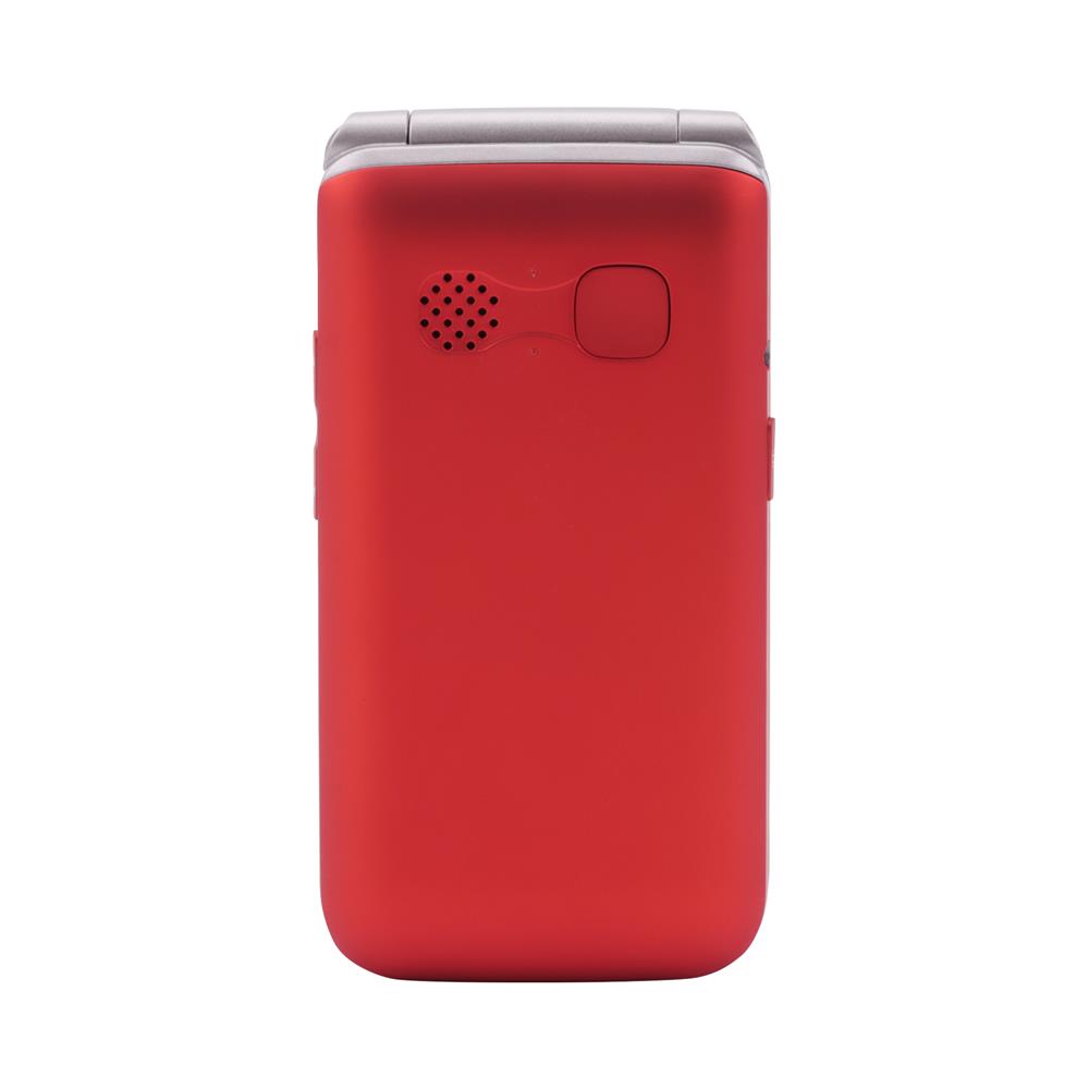 Olympia Mobiltelefon VITUS 4G Bluetooth Seniorenhandy große Tasten Klapphandy rot