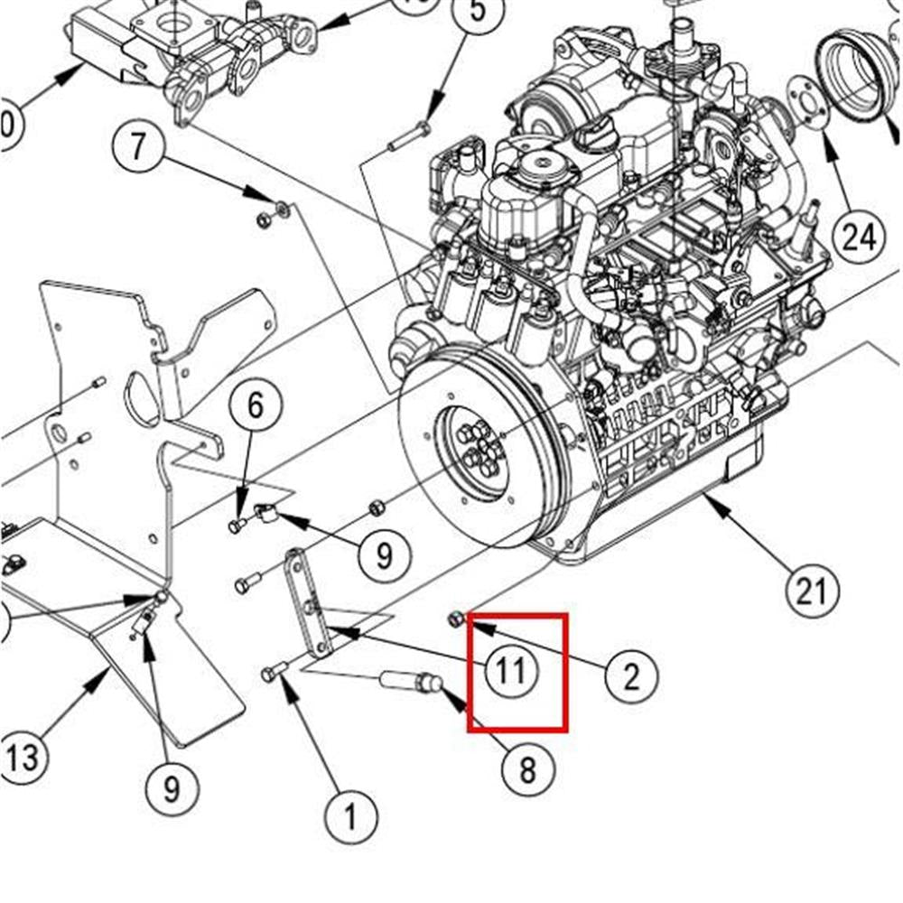 Nilfisk Original 56509853 Bracket Mag Pickup Halterung