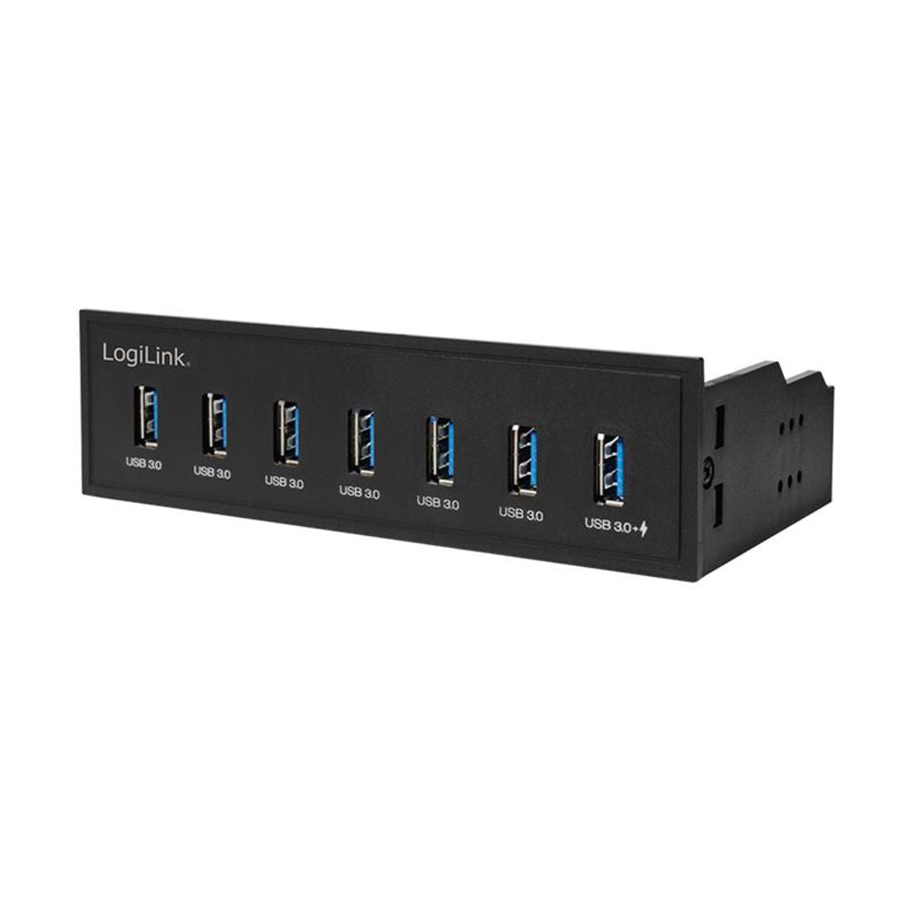 LogiLink USB 3.0 Hub 7 Port intern für 5,25 Zoll Schacht