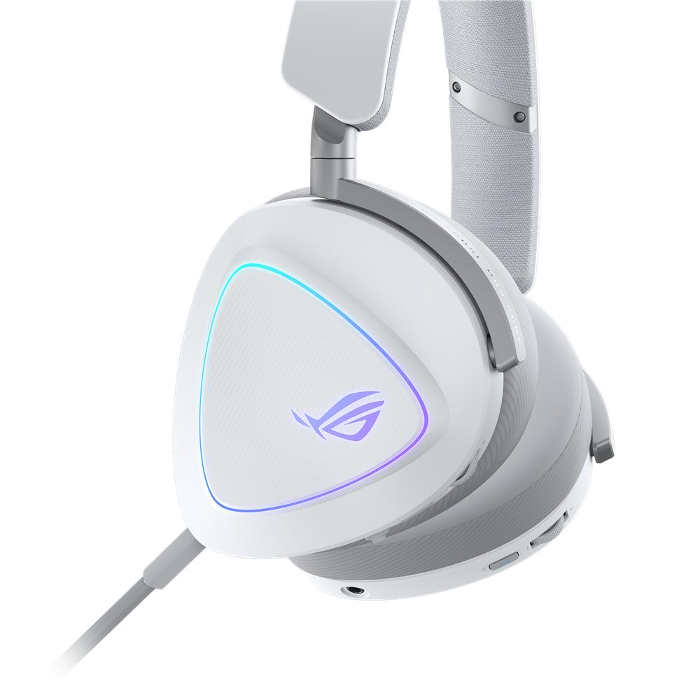 ASUS ROG Delta II White Wireless Gaming Headset RGB 2.4 GHz Bluetooth