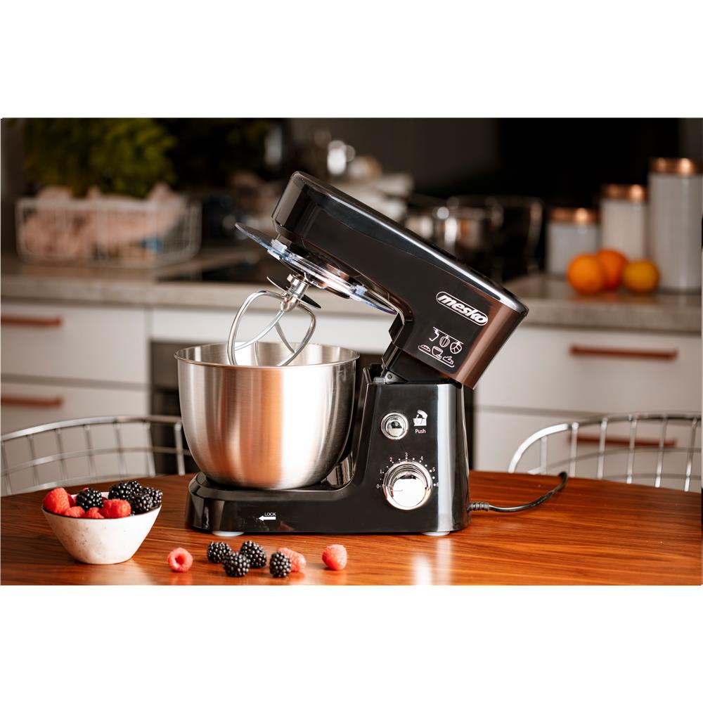 Mesko MS 4217 Küchenmaschine 1200 Watt 3,5 Liter Schwarz