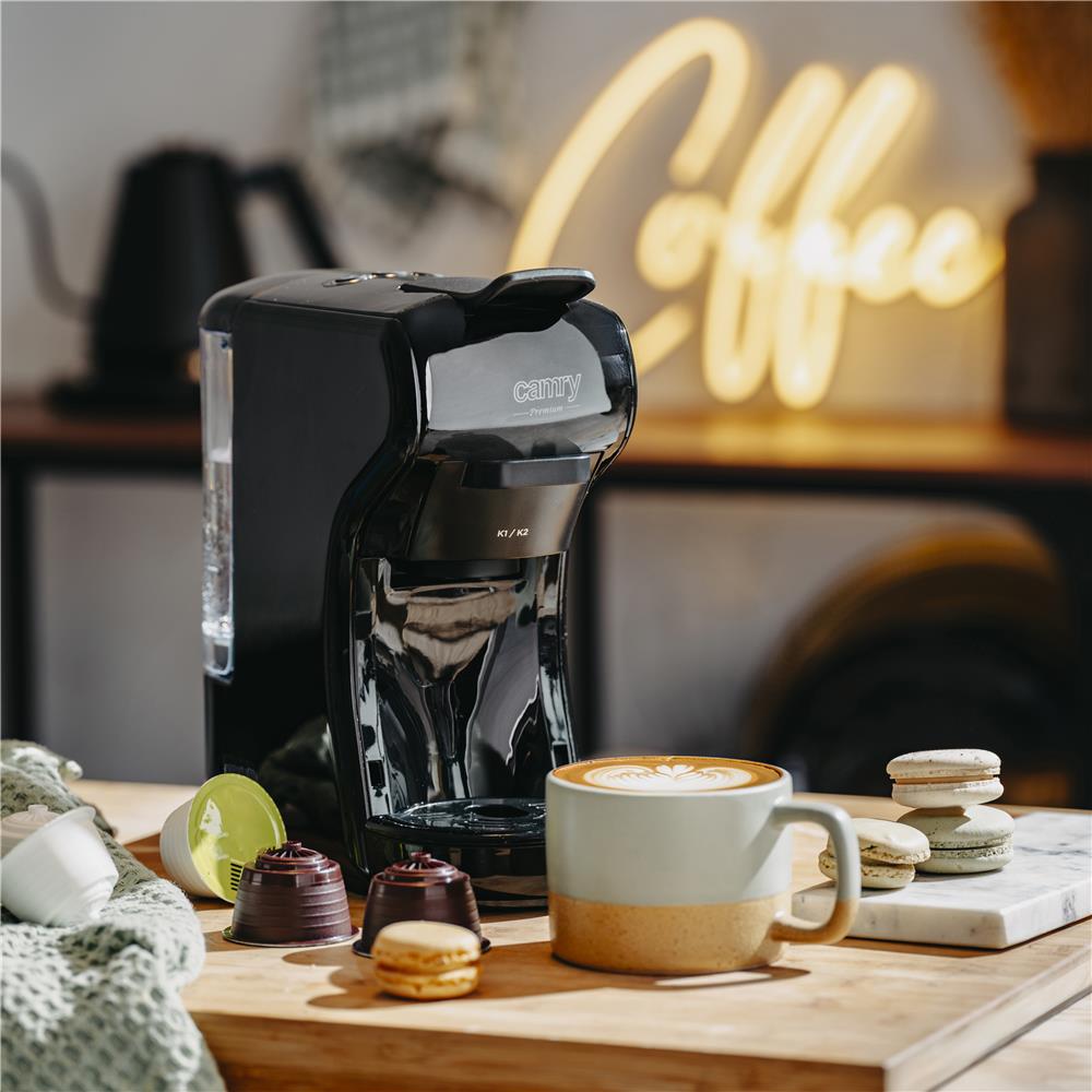 Camry CR 4414b Multi Kapsel Espressomaschine Schwarz