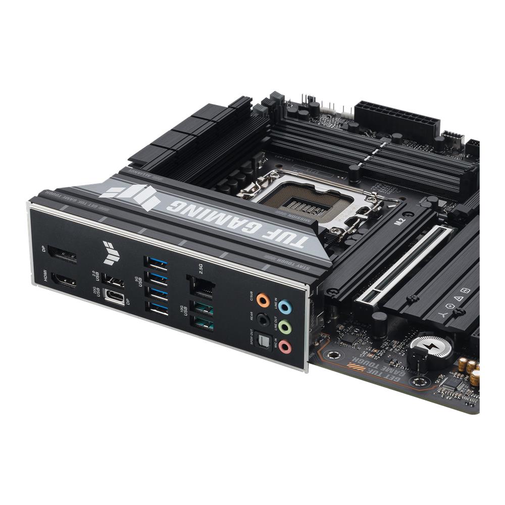 ASUS TUF Gaming B860M-PLUS Mainboard LGA 1851 mATX DDR5 PCIe 5.0 Aura Sync