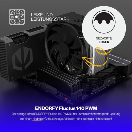 ENDORFY Fortis 5 CPU-Kühler, inklusive Wärmeleitpaste | EY3A008