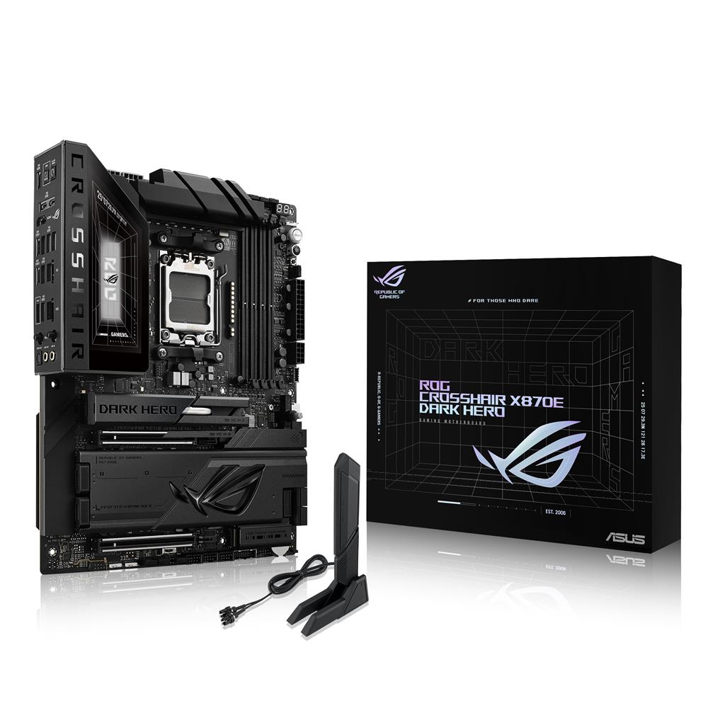 ASUS ROG CROSSHAIR X870E DARK HERO Mainboard AM5 ATX DDR5 PCIe 5.0 WiFi 7