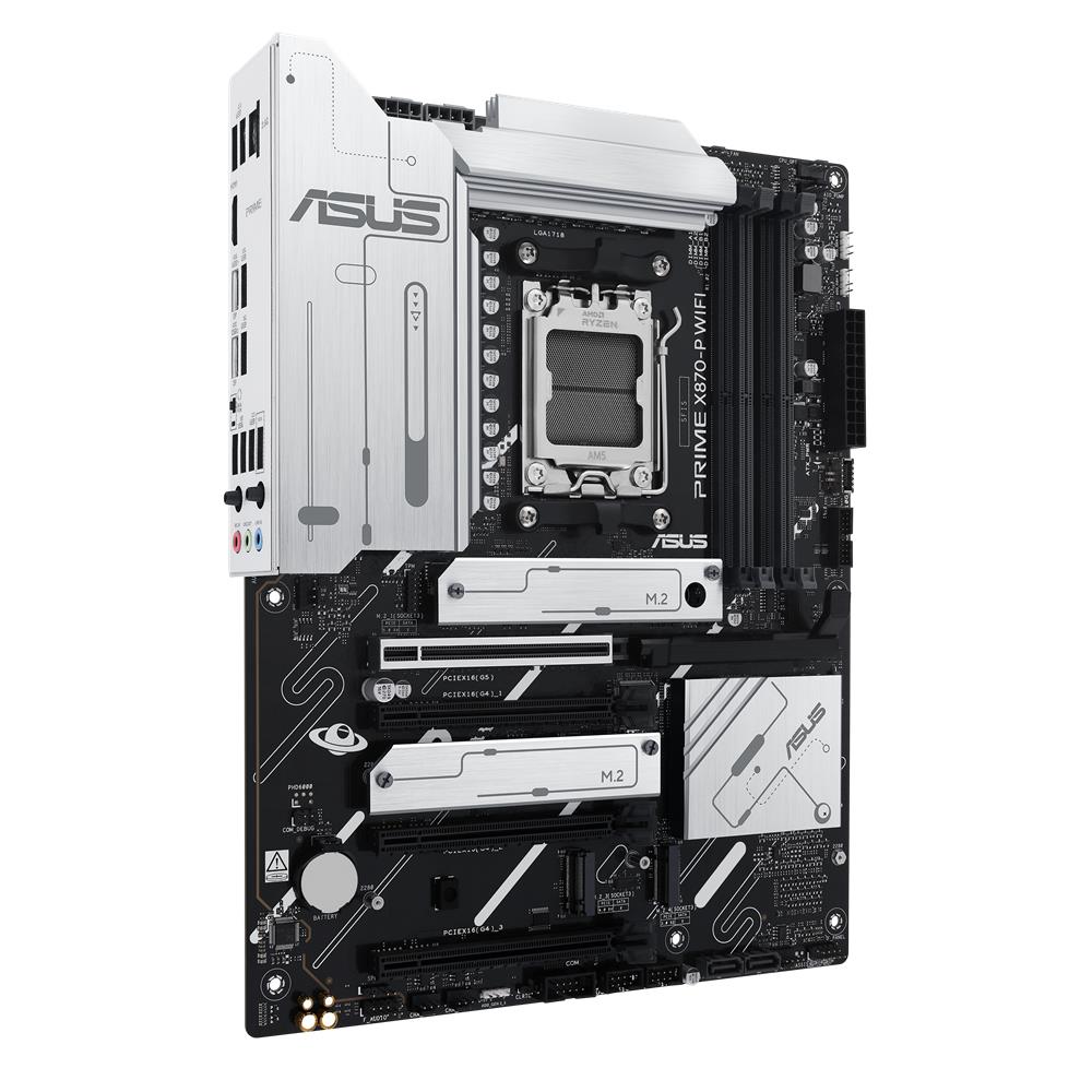 ASUS PRIME X870-P WIFI Mainboard AM5 ATX DDR5 PCIe 5.0 WiFi 7 USB-C 40Gbps