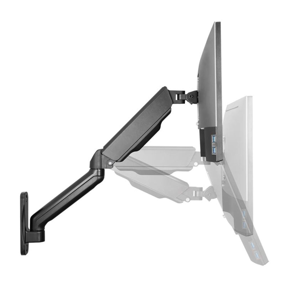 LogiLink Monitorwandhalterung 17 bis 32 Zoll Gasdruckfeder