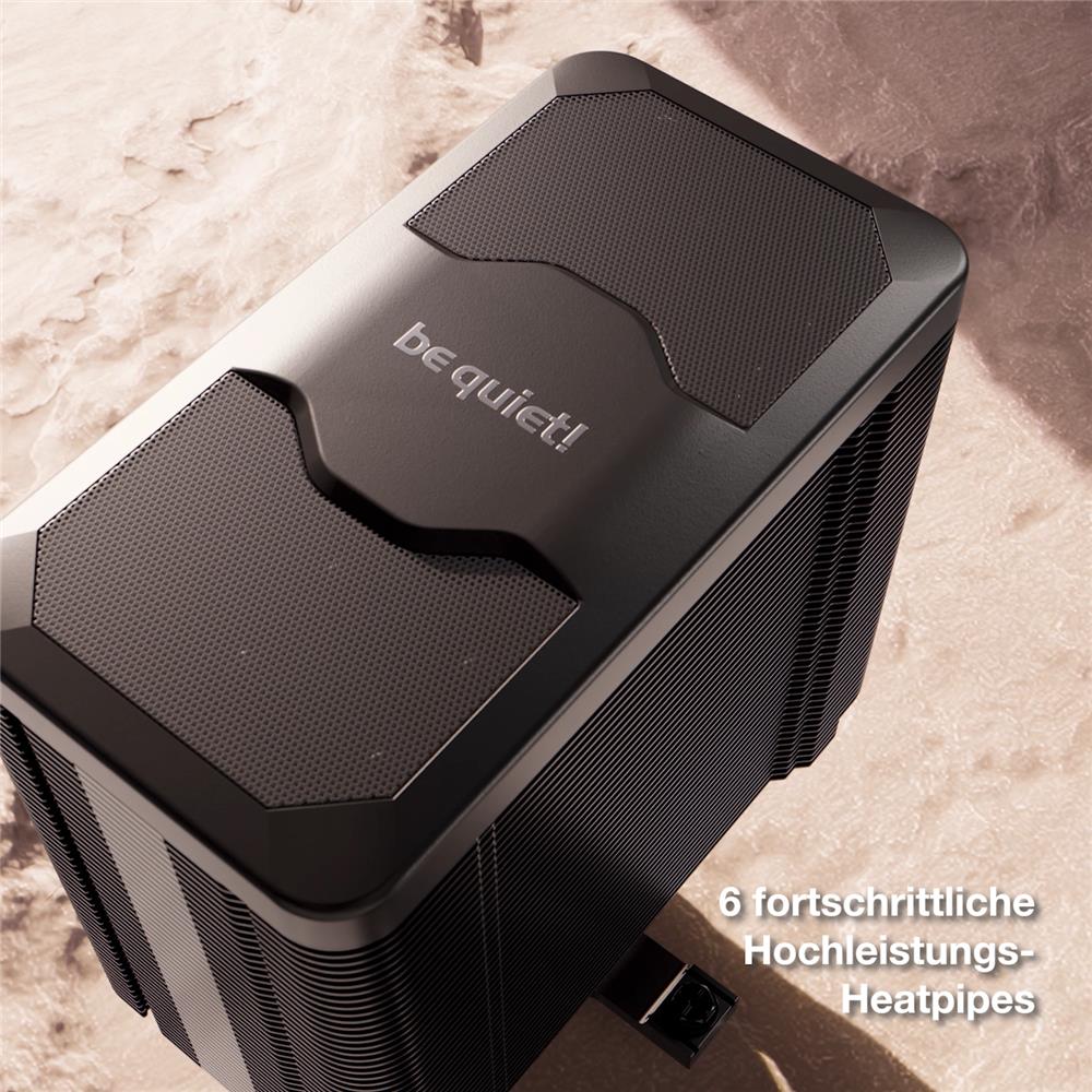 be quiet! Dark Rock 5 CPU Luftkühler mit Silent Wings 4 120mm PWM