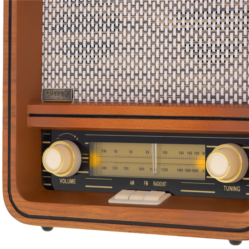 Camry CR 1188 Retro-Radio AM/FM Braun