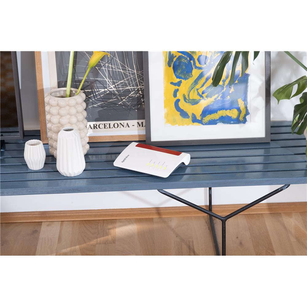 FRITZ!Box 7510 – Einsteiger-Router mit Wi-Fi 6 & kompakter Bauweise